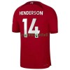 Maillot de Supporter Liverpool Henderson 14 Domicile 2022-23 Pour Homme